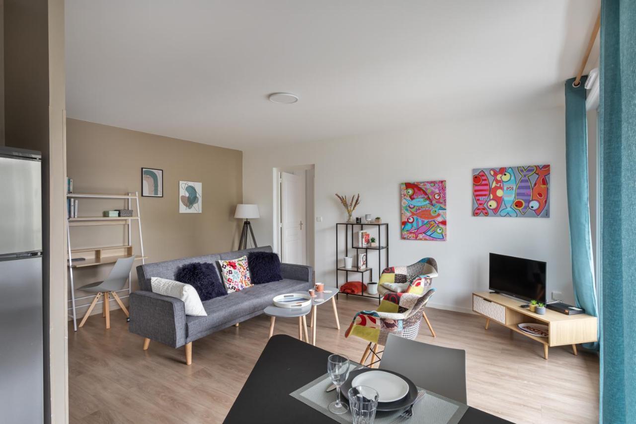 Ferienwohnung Bahibe - Balcon Et Parking Au Calme Proche Gare Rennes Exterior foto