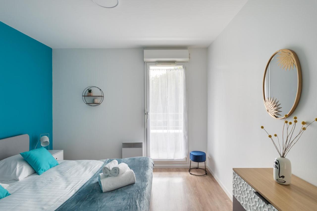 Ferienwohnung Bahibe - Balcon Et Parking Au Calme Proche Gare Rennes Exterior foto