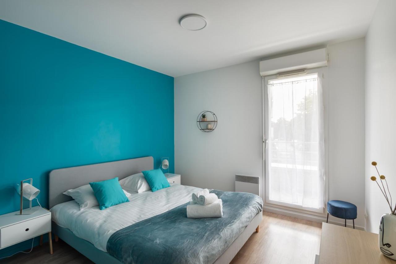 Ferienwohnung Bahibe - Balcon Et Parking Au Calme Proche Gare Rennes Exterior foto